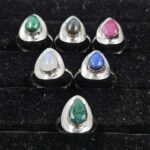 6 Pcs Wholesale Lot 925 Sterling Silver Ring (REXT70-27)