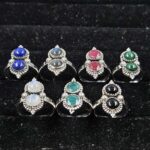 7 Pcs Wholesale Lot 925 Sterling Silver Ring (REXT70-24)