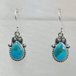 Mohave Turquoise 925 Sterling Silver Earrings (REXT28-265)