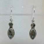 Labradorite 925 Sterling Silver Earrings (REXT55-464)