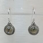 Labradorite 925 Sterling Silver Earrings (REXT55-465)