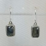 Labradorite 925 Sterling Silver Earrings (REXT55-490)