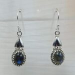 Labradorite 925 Sterling Silver Earrings (REXT55-510)