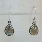Labradorite 925 Sterling Silver Earrings (REXT55-519)