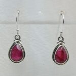 Rainbow Moonstone 925 Sterling Silver Earrings (REXT55-521)