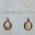 Spiny Oyster Turquoise 925 Sterling Silver Earrings (REXT28-301)