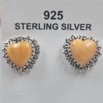 Spiny Oyster Shell 925 Sterling Silver Earrings (REXT61-160)