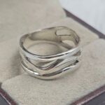 Plain 925 Sterling Silver Ring (REXT54-124)