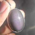 Rainbow Obsidian 1.25" 925  Sterling Silver Pendant (RS18-213)
