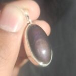 Rainbow Obsidian 1.25" 925  Sterling Silver Pendant (RS18-214)