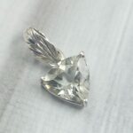 Green Amethyst 1" 925  Sterling Silver Pendant (RS18-226)