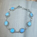 Golden Hills Turquoise 8" 925 Sterling Silver Bracelet (REXT113-56)