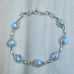 Golden Hills Turquoise 8" 925 Sterling Silver Bracelet (REXT113-67)