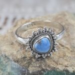Golden Hills Turquoise Size US 7 925 Sterling Silver Ring (RS68-25)