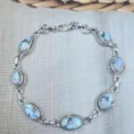 Golden Hills Turquoise 925 Sterling Silver Bracelet (RS68-65)