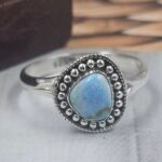 Golden Hills Turquoise Size US 8 925 Sterling Silver Ring (REXT105-129)