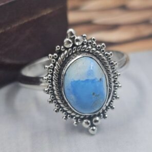 Golden Hills Turquoise Size US 9 925 Sterling Silver Ring (REXT145-31)
