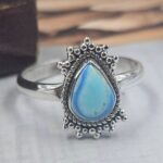 Golden Hills Turquoise Size US 7 925 Sterling Silver Ring (REXT145-45)