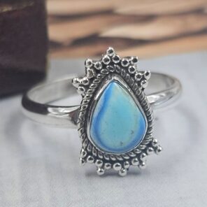 Golden Hills Turquoise Size US 7 925 Sterling Silver Ring (REXT145-45)