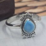 Golden Hills Turquoise Size US 7 925 Sterling Silver Ring (REXT145-50)
