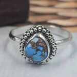 Golden Hills Turquoise Size US 10 925 Sterling Silver Ring (REXT145-57)