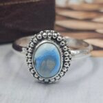 Golden Hills Turquoise Size US 9 925 Sterling Silver Ring (REXT145-62)