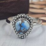 Golden Hills Turquoise Size US 9 925 Sterling Silver Ring (REXT145-65)