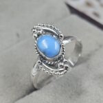 Golden Hills Turquoise Size US 6 925 Sterling Silver Ring (REXT106-88)