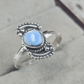 Golden Hills Turquoise Size US 8 925 Sterling Silver Ring (REXT106-101)