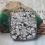 Wild Horse Jasper 2.5"925 Sterling Silver XL Pendant (REXT39-314)