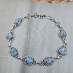 Golden Hills Turquoise 925 Sterling Silver Bracelet (RS68-3)