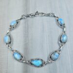 Golden Hills Turquoise 925 Sterling Silver Bracelet (RS68-8)