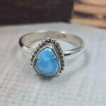 Golden Hills Turquoise Size US 6 925 Sterling Silver Ring (REXT118-135)