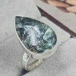 Serphanite Size US 7 925 Sterling Silver Ring (REXT156-12)