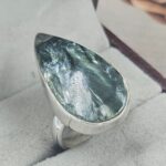 Serphanite Size US 6 925 Sterling Silver Ring (REXT156-11)