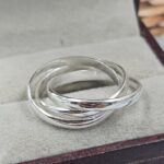 Plain Band 925 Sterling Silver Ring (REXT157-35)