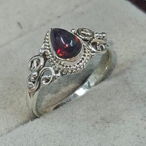 Black Opal 925 Sterling Silver Ring (REXT157-32)