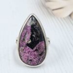 Eudialyte  Size US 6 925 Sterling Silver Ring (REXT78-80)