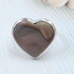 Jasper Size US 8 925 Sterling Silver Ring (REXT78-84)