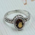 Multi Tourmaline 925 Sterling Silver Ring (REXT58-110)