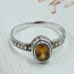Multi Tourmaline 925 Sterling Silver Ring (REXT58-111)