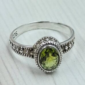 Multi Tourmaline 925 Sterling Silver Ring (REXT58-112)