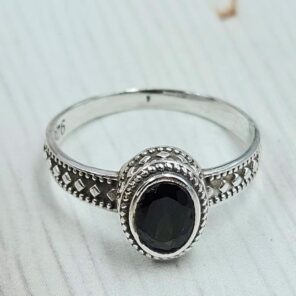 Multi Tourmaline 925 Sterling Silver Ring (REXT58-116)