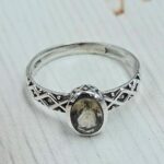 Multi Tourmaline 925 Sterling Silver Ring (REXT58-109)