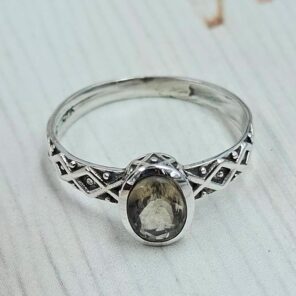 Multi Tourmaline 925 Sterling Silver Ring (REXT58-108)