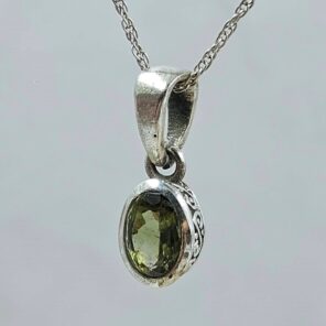 Multi Tourmaline 925 Sterling Silver Pendant (REXT58-124)