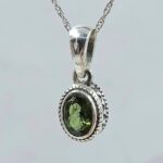 Multi Tourmaline 925 Sterling Silver Pendant (REXT58-118)