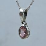 Multi Tourmaline 925 Sterling Silver Pendant (REXT58-119)