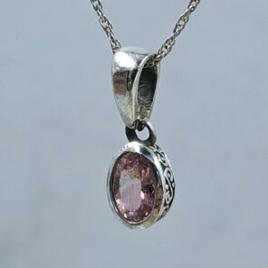 Multi Tourmaline 925 Sterling Silver Pendant (REXT58-119)
