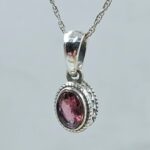 Multi Tourmaline 925 Sterling Silver Pendant (REXT58-120)